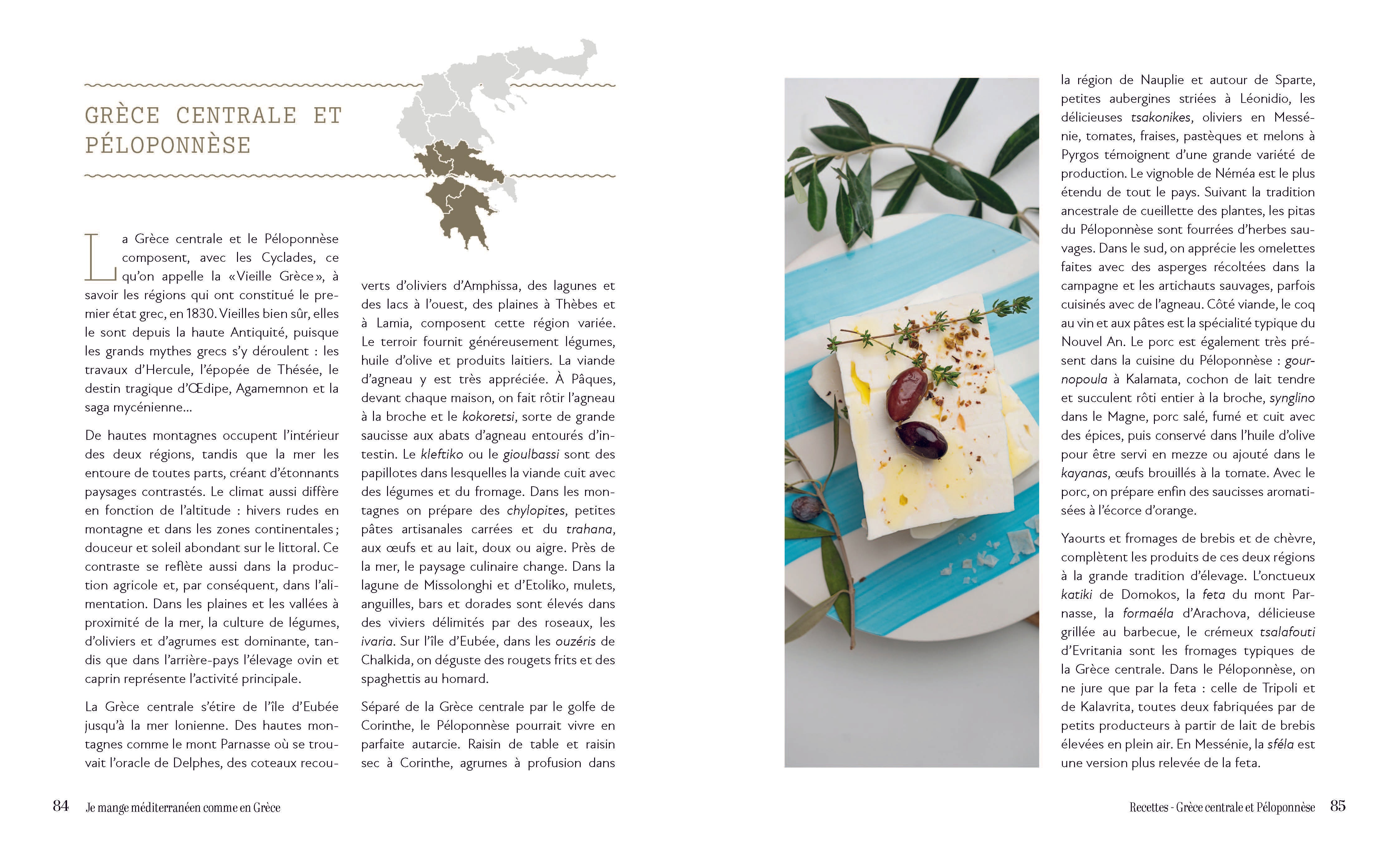 Je mange méditerranéen comme en Grèce