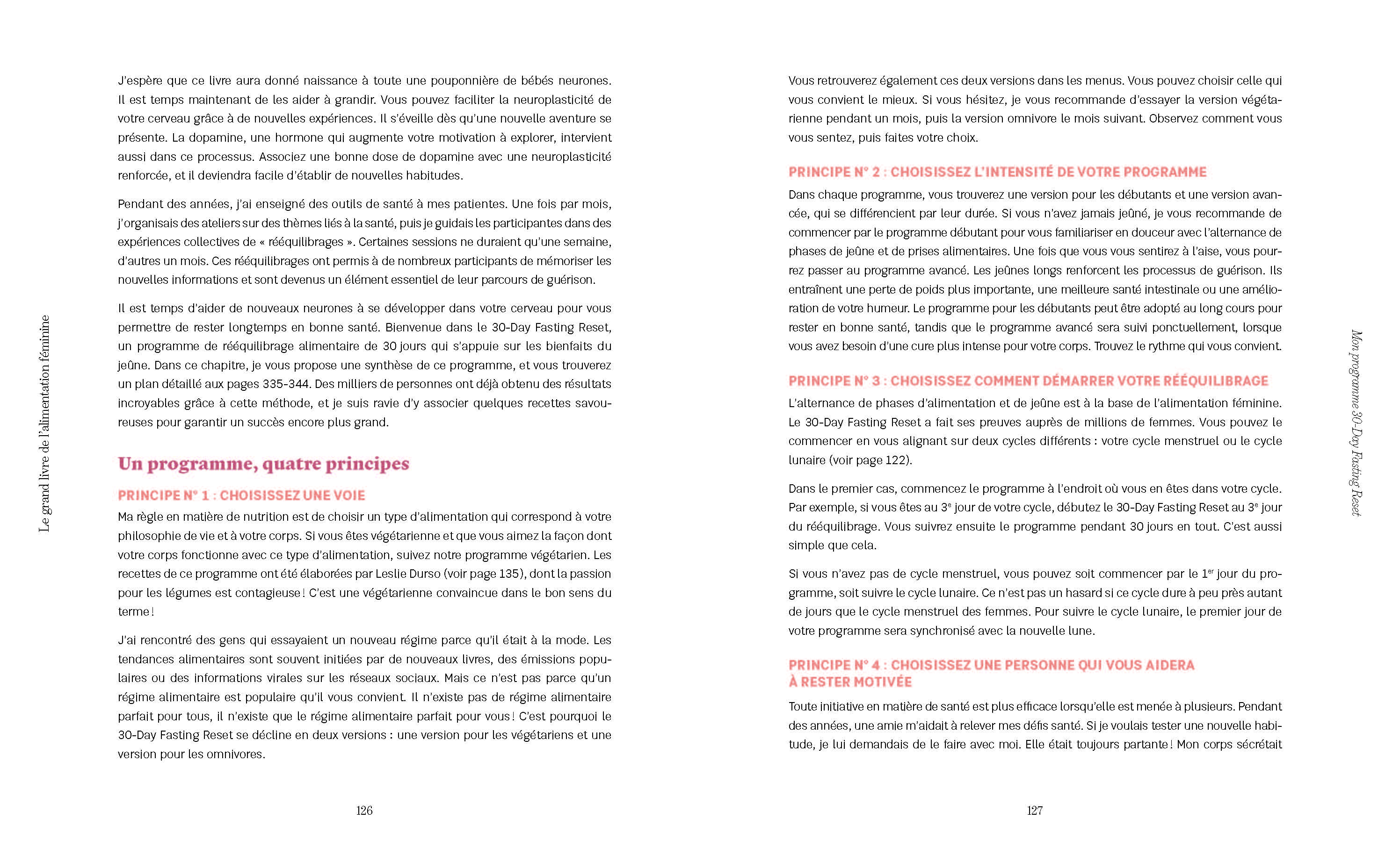 Le grand livre de l'alimentation féminine