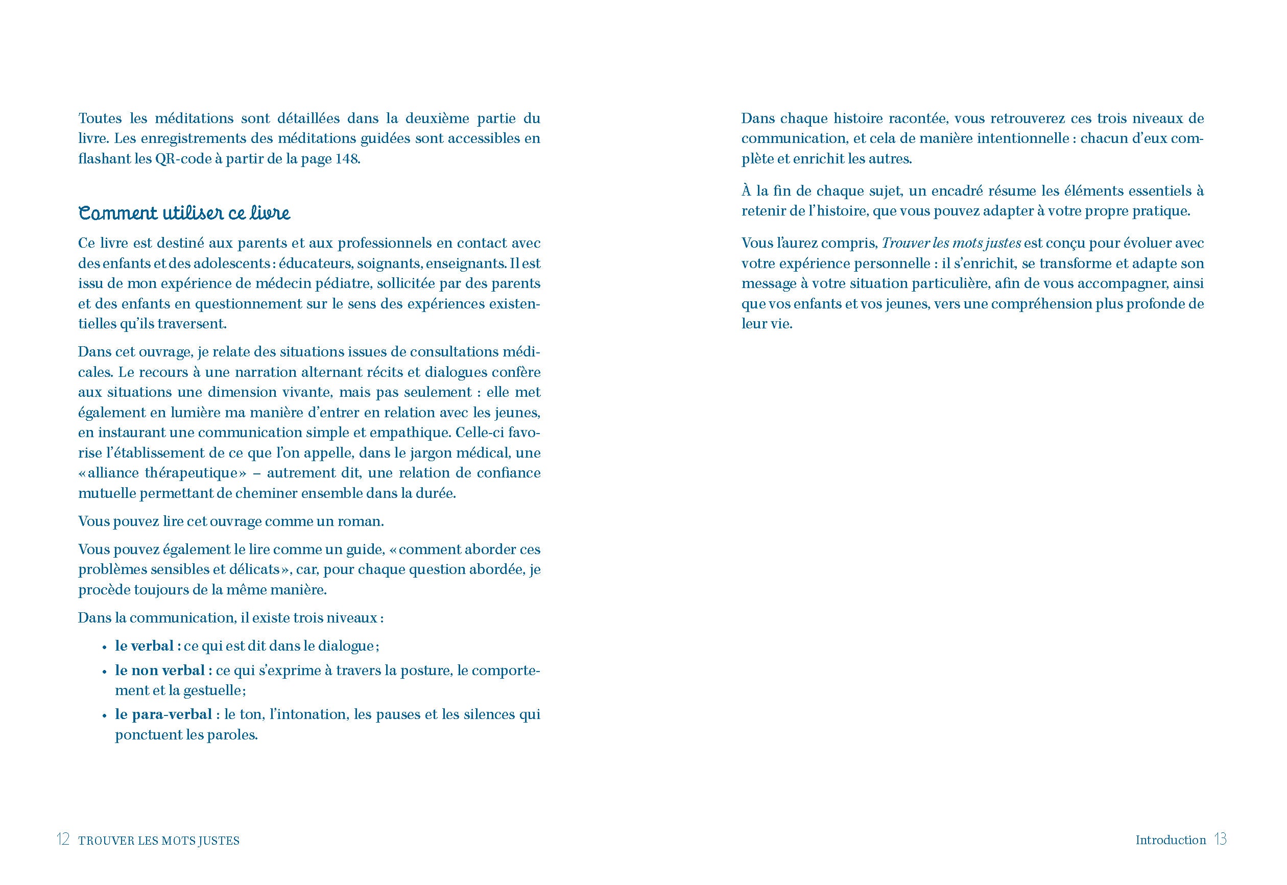 Trouver les mots justes