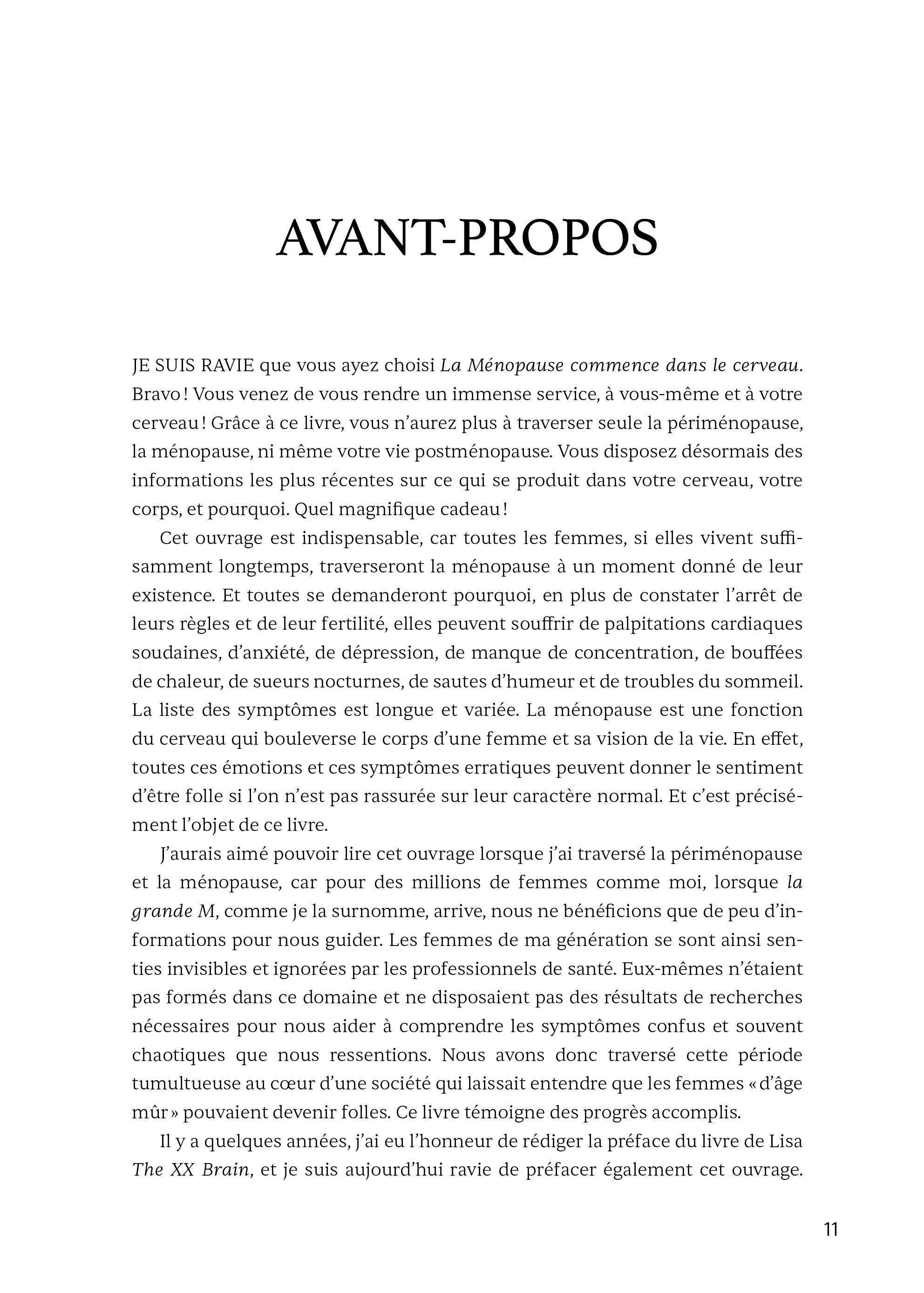 La ménopause commence dans le cerveau