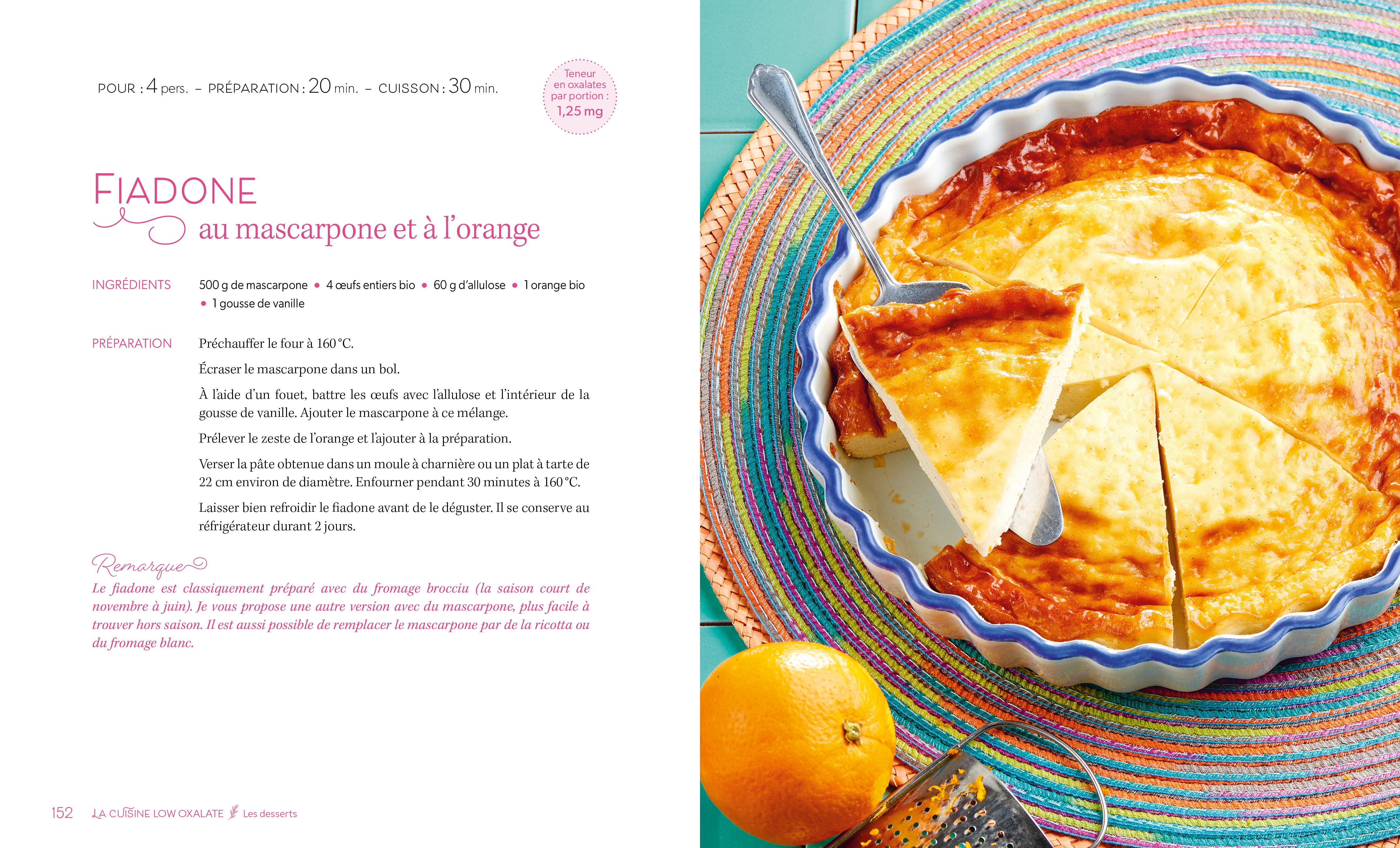 La cuisine low oxalate