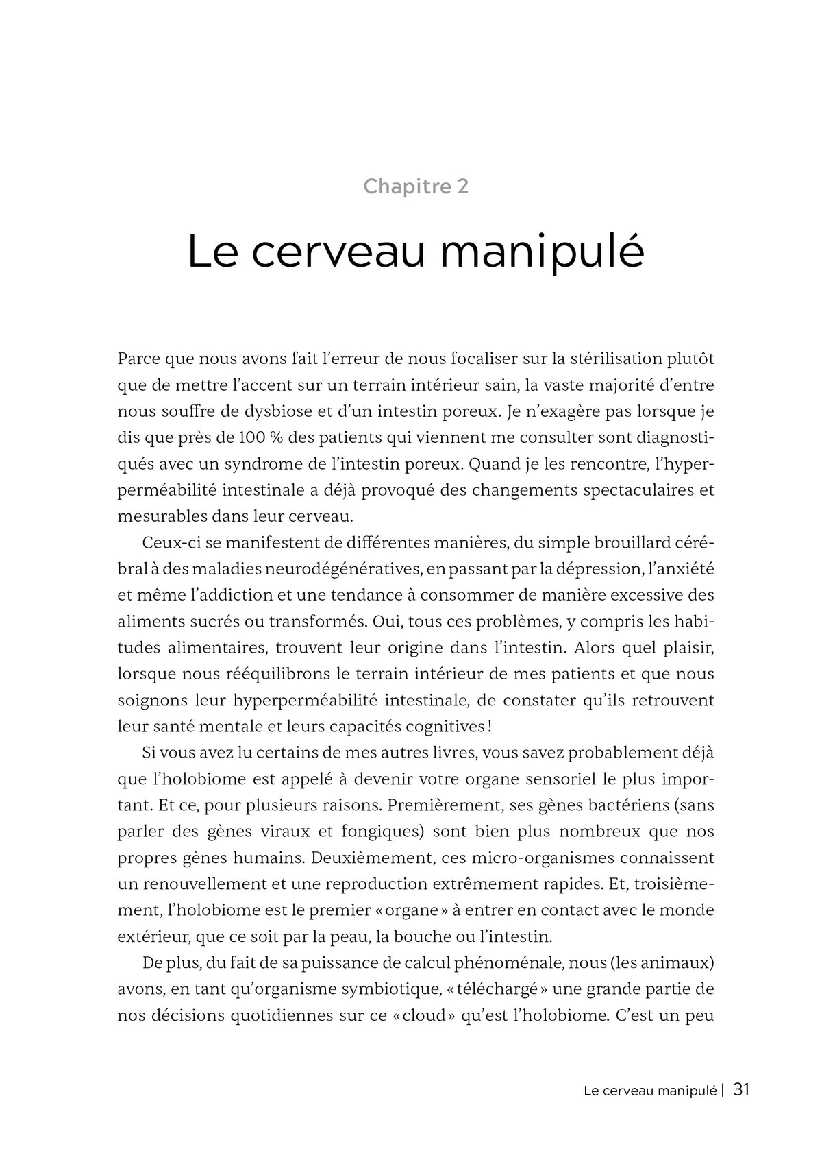 L'axe intestin cerveau