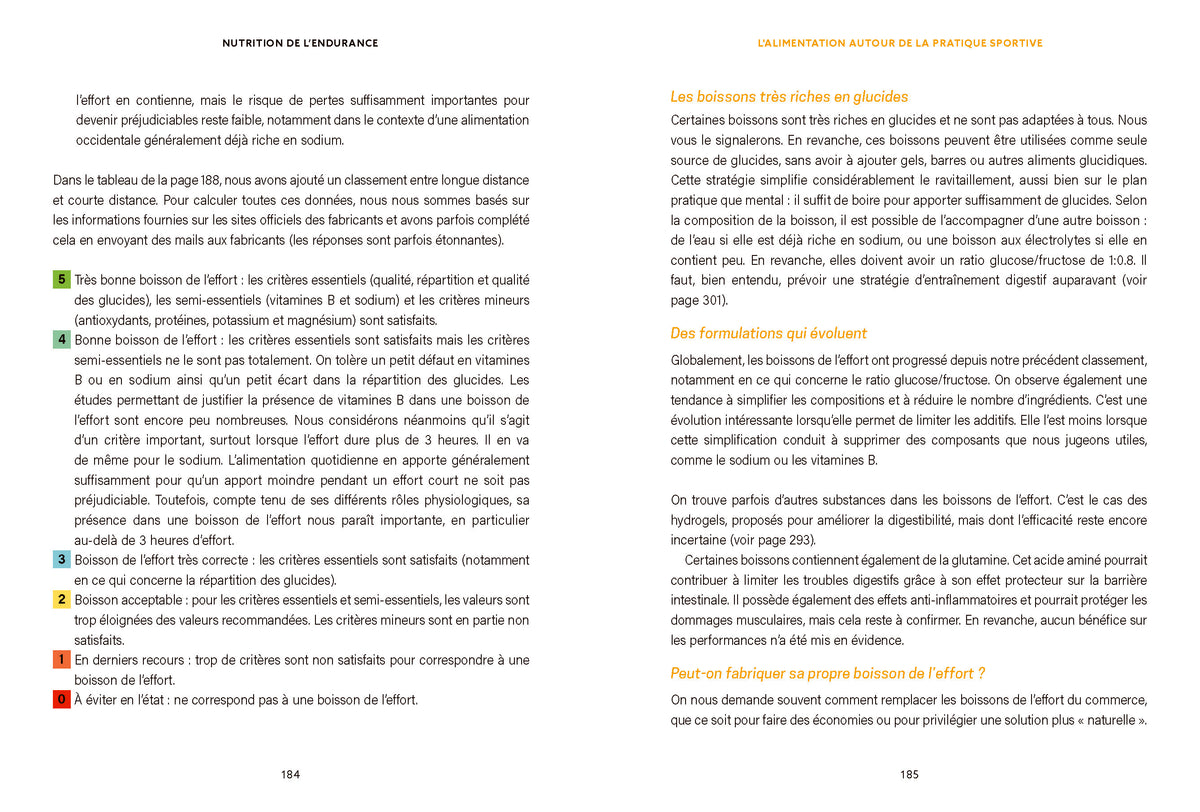 Nutrition de l'endurance (Nouvelle édition)
