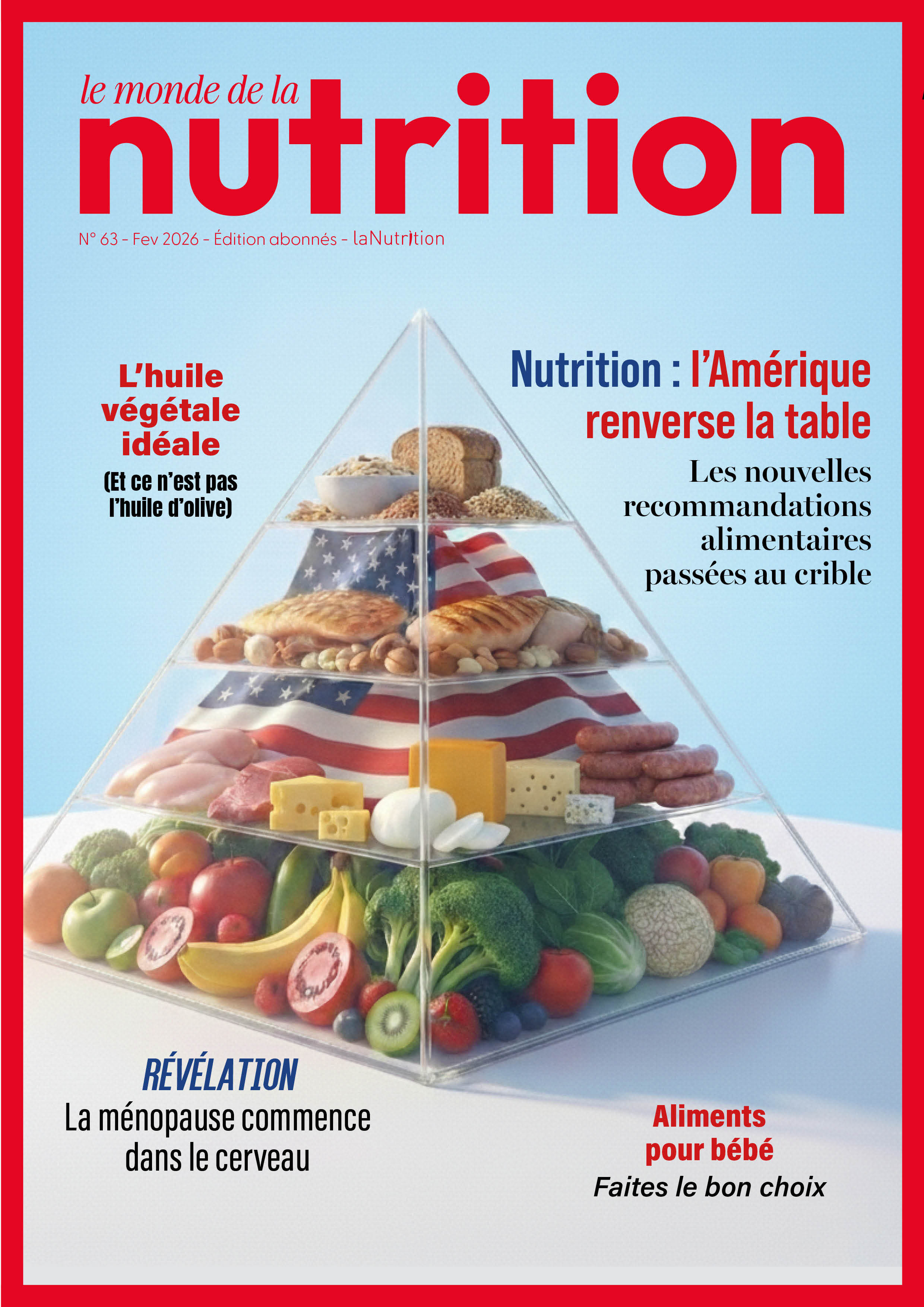 Le Monde de la Nutrition N°63 - Février 2026