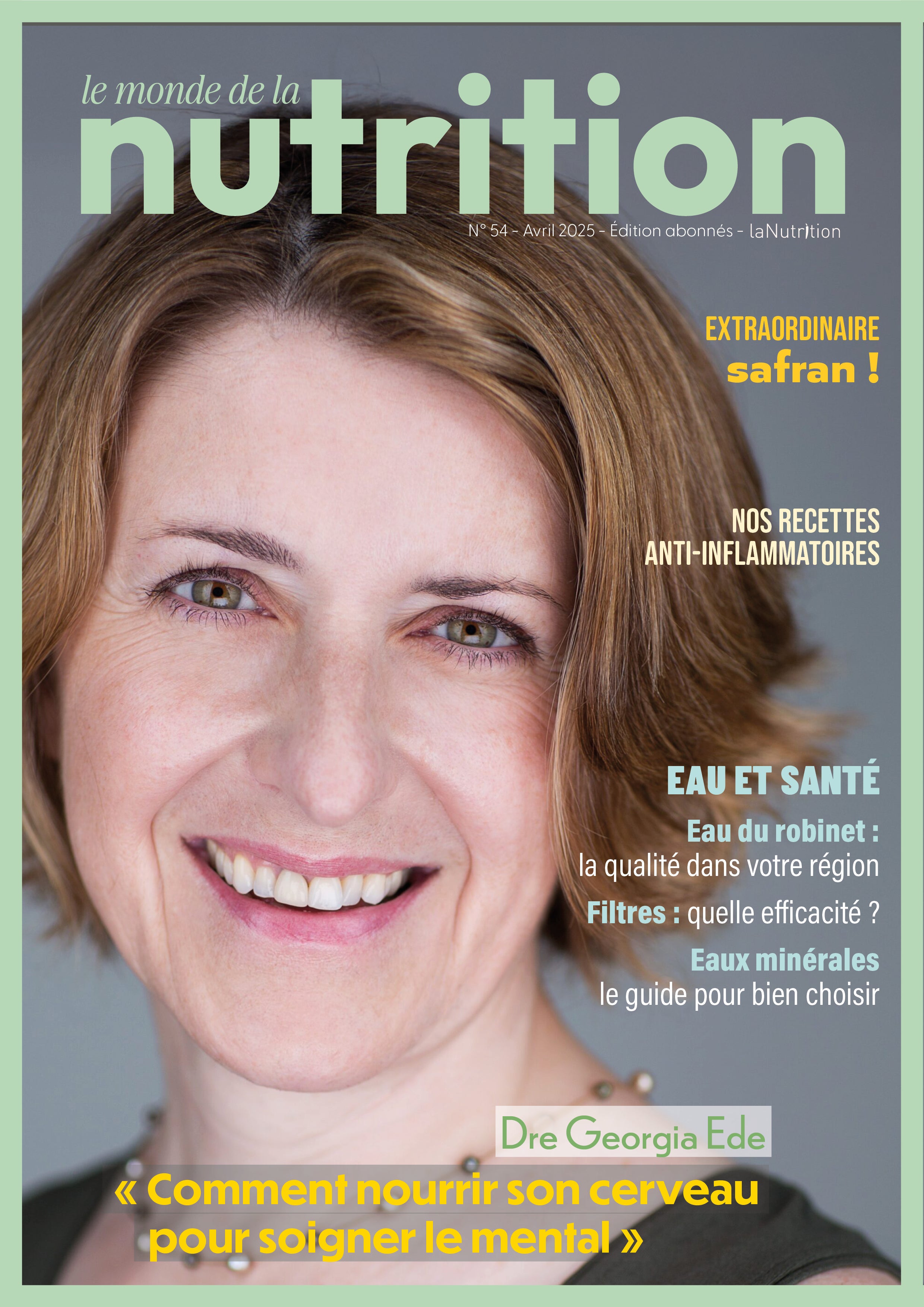 Le Monde de la Nutrition N°54 - Avril 2025