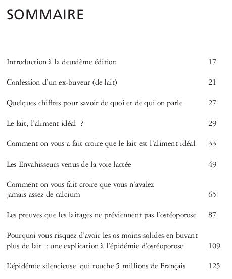 Lait, mensonges et propagande nouvelle édition