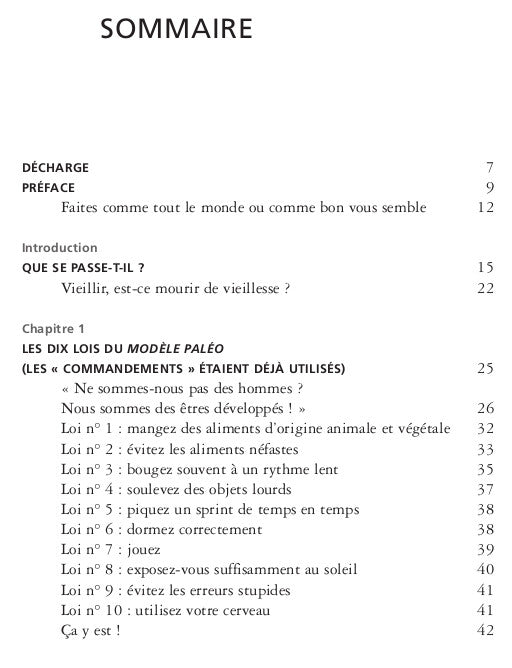 Le modèle paléo