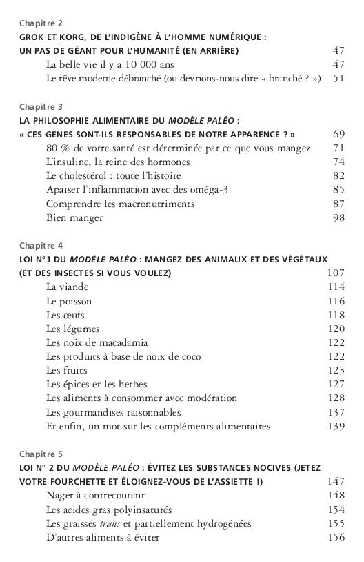 Le modèle paléo