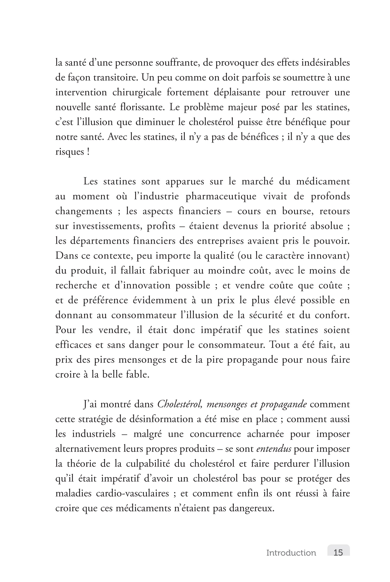L'horrible vérité sur les médicaments anticholesterol
