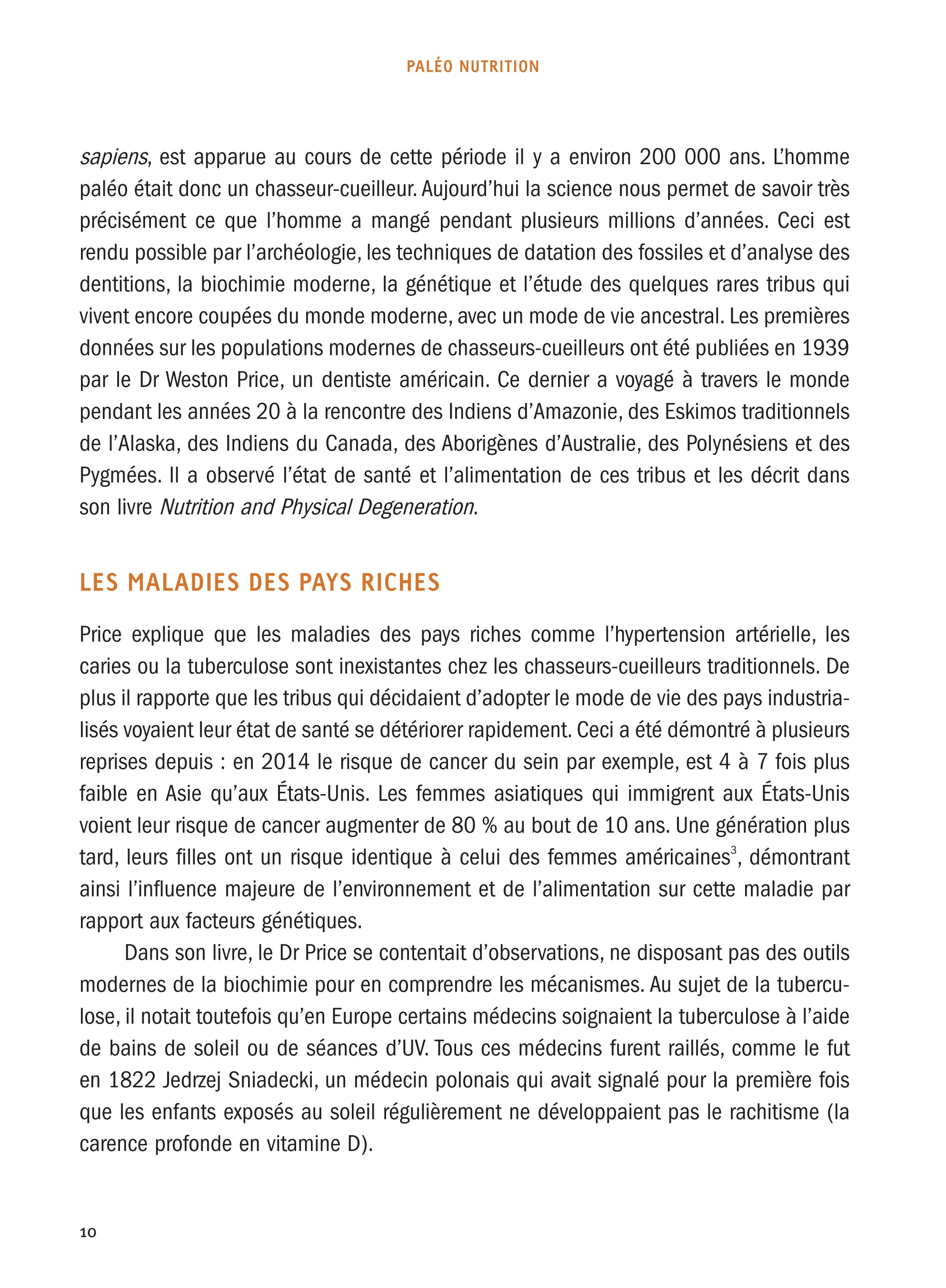Paléo nutrition