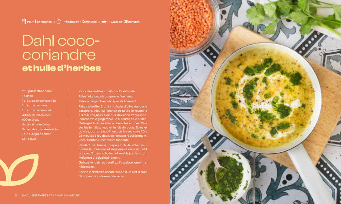 Ma cuisine express anti-inflammatoire