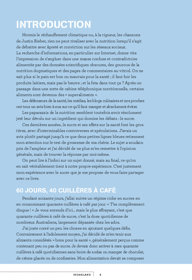Sugarland le livre
