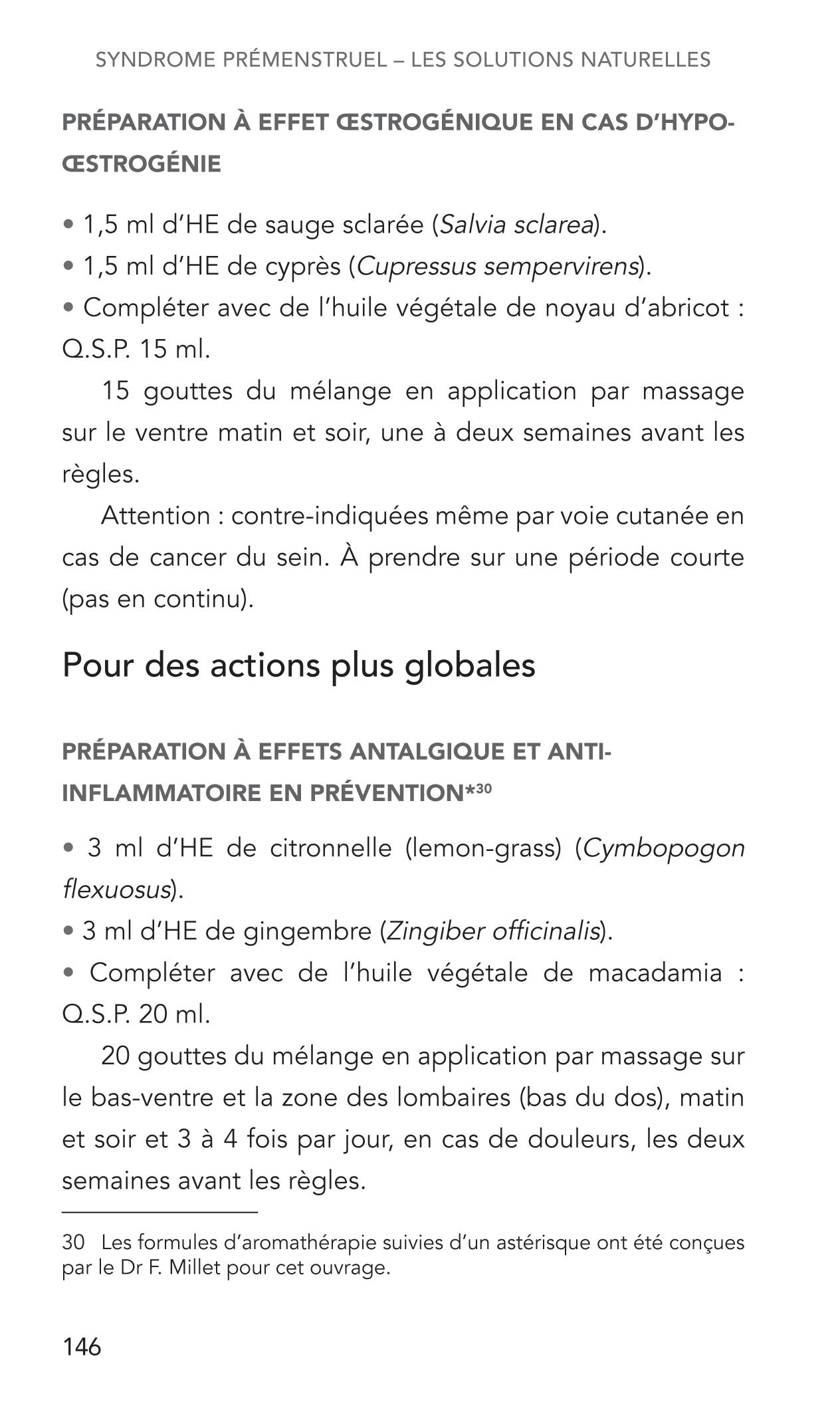 Syndrome prémenstruel  Les solutions naturelles