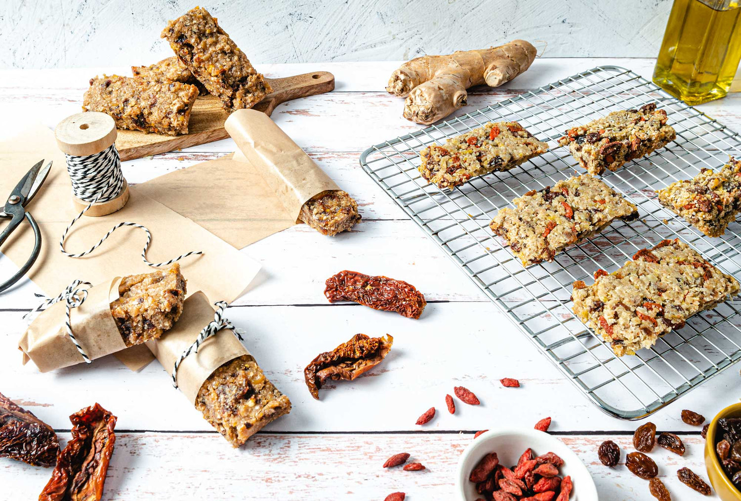 Barre de quinoa et gingembre