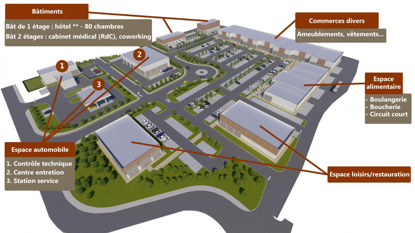 La fonction des zones commerciales a été dévoyée. L'exemple de la zone d'Iwuy