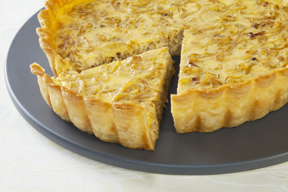 Quiche subtile aux oignons