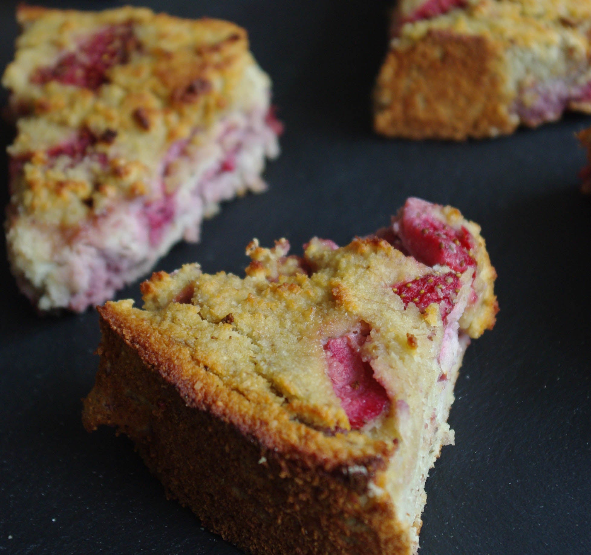 Scones paléo aux fraises