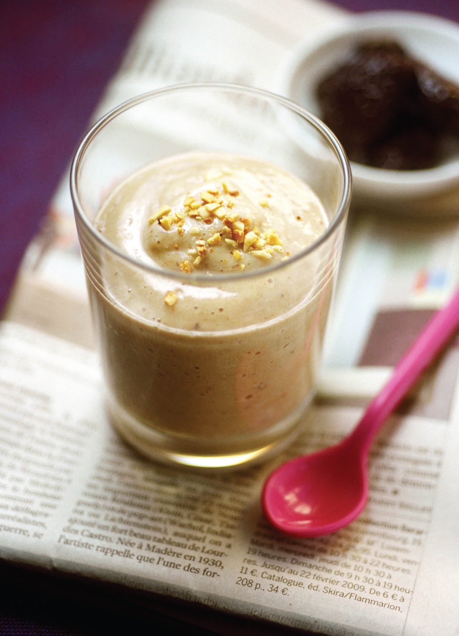 Smoothie poire/pruneau au tofu soyeux