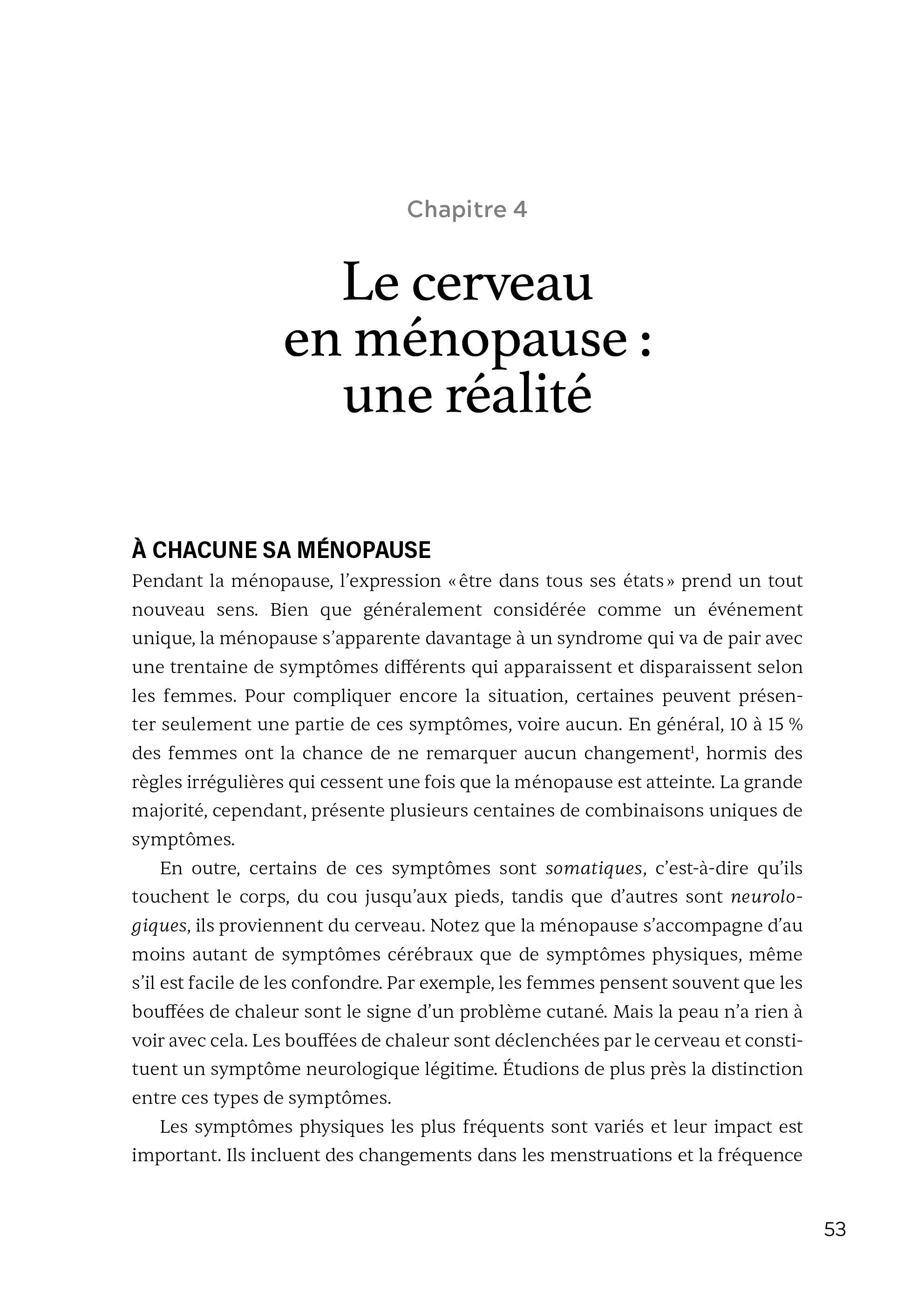 La ménopause commence dans le cerveau
