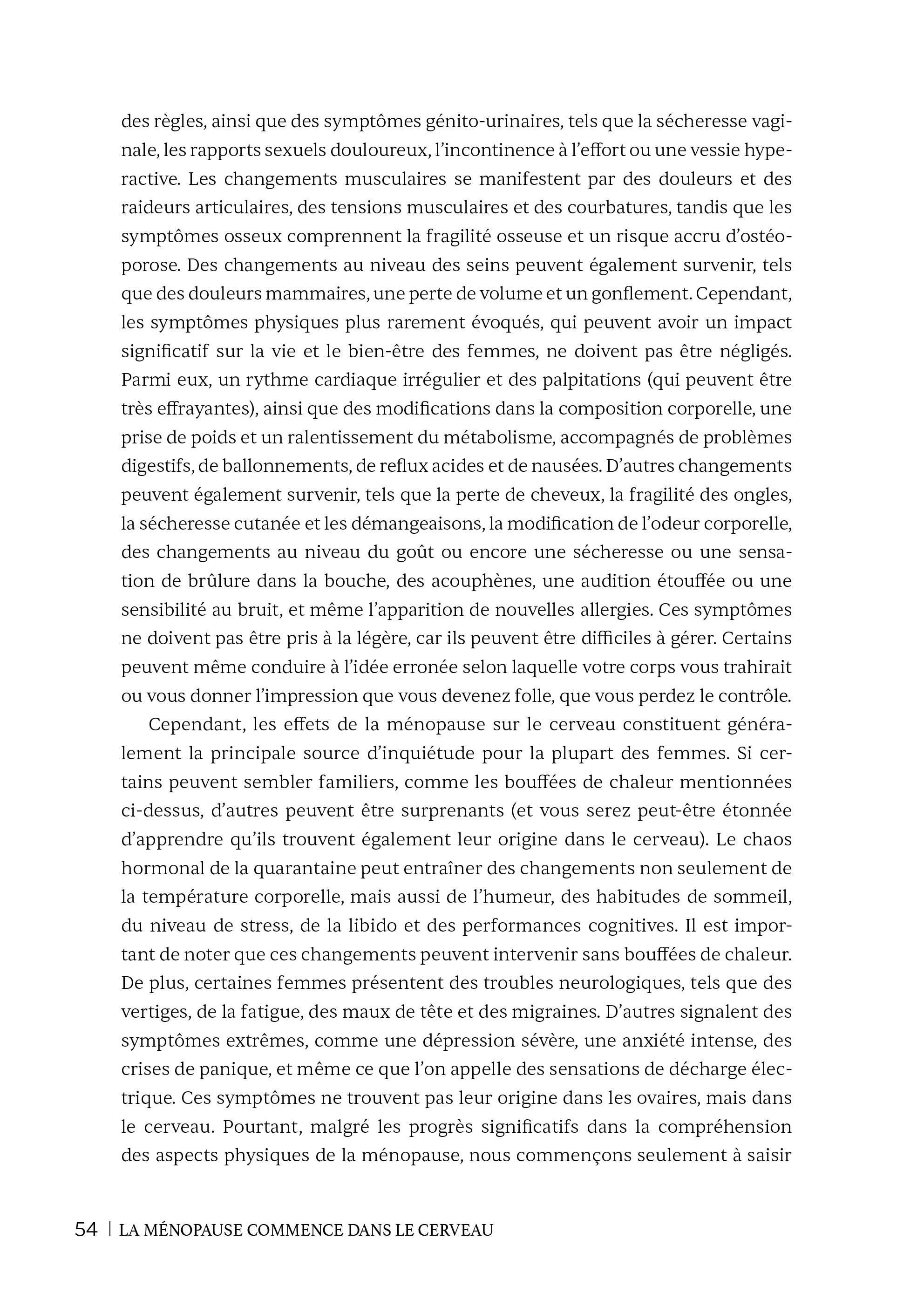 La ménopause commence dans le cerveau