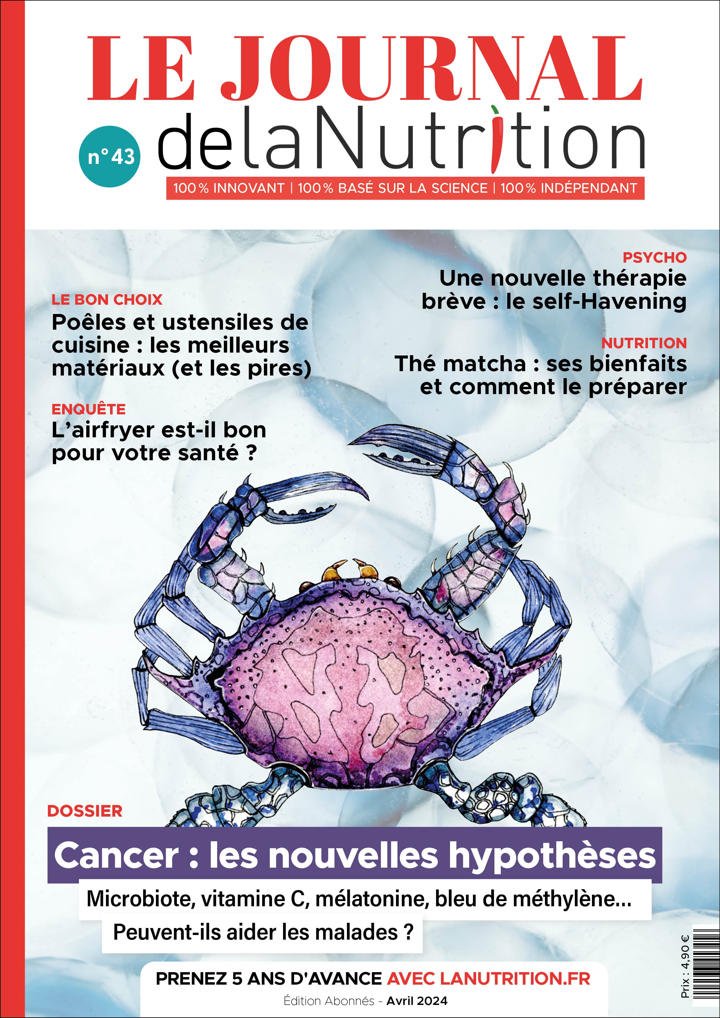 Le Journal de LaNutrition N°43 - Avril 2024