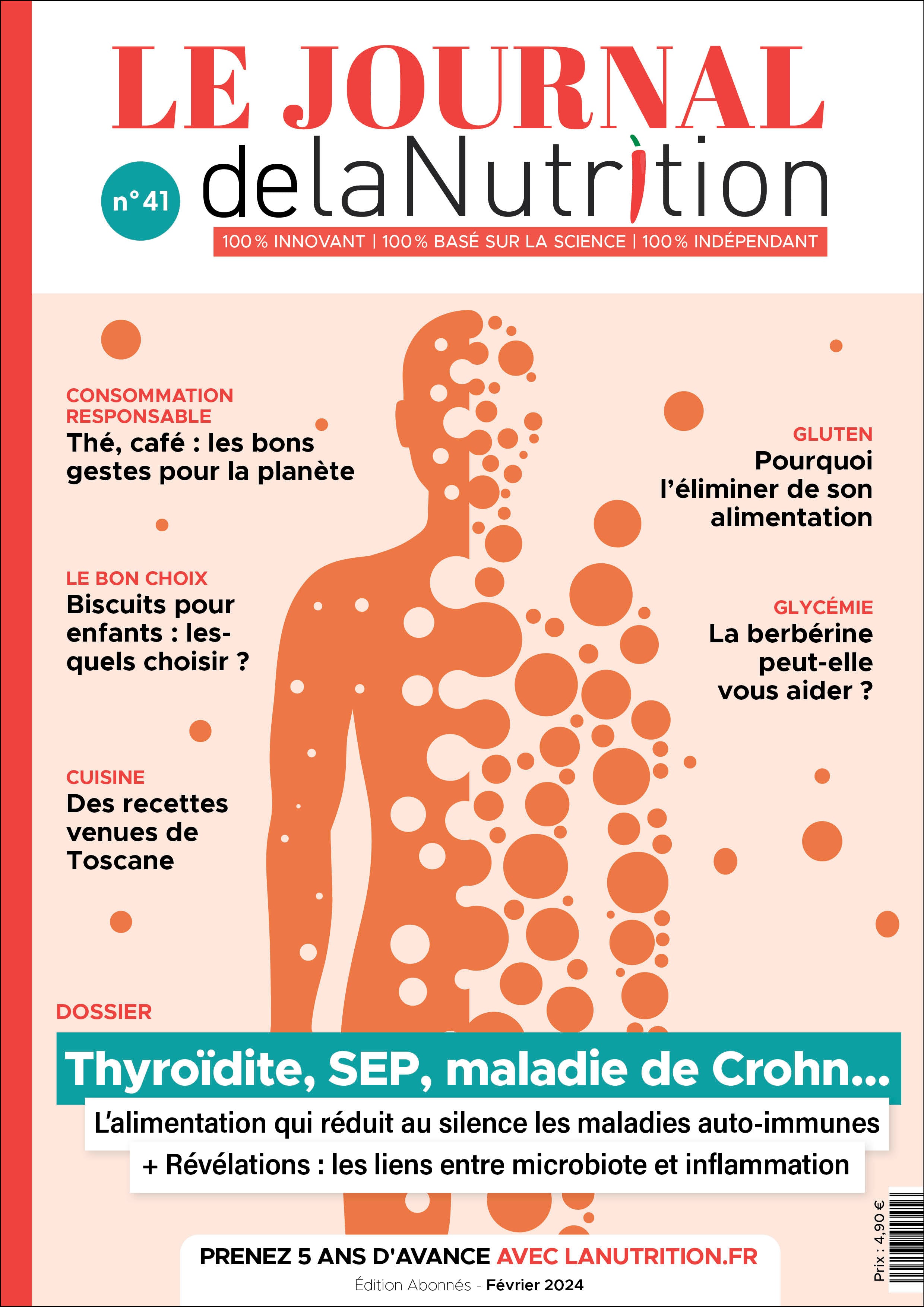 Le Journal de LaNutrition N°41 - Février 2024