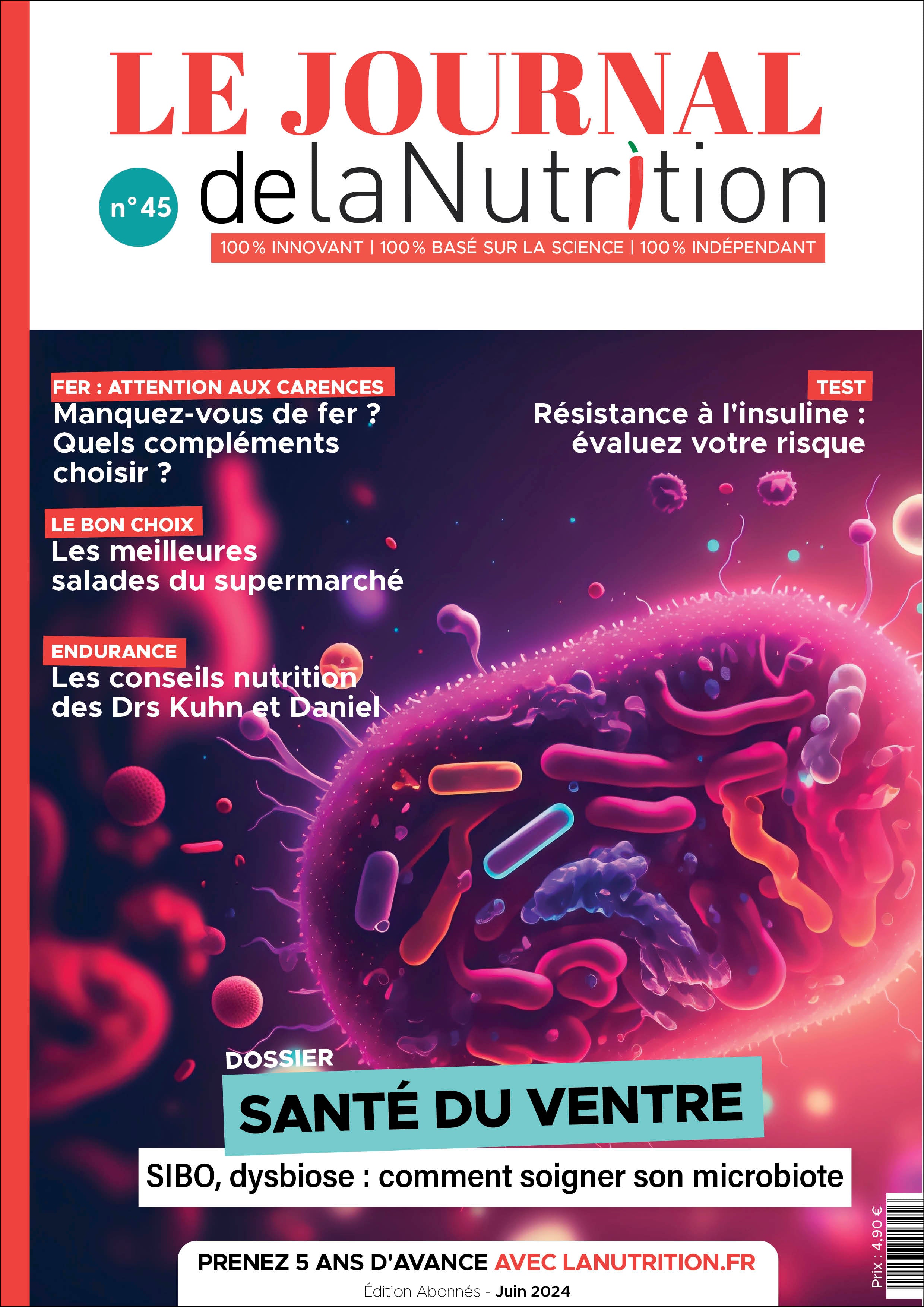 Le Journal de LaNutrition N°45 - Juin 2024