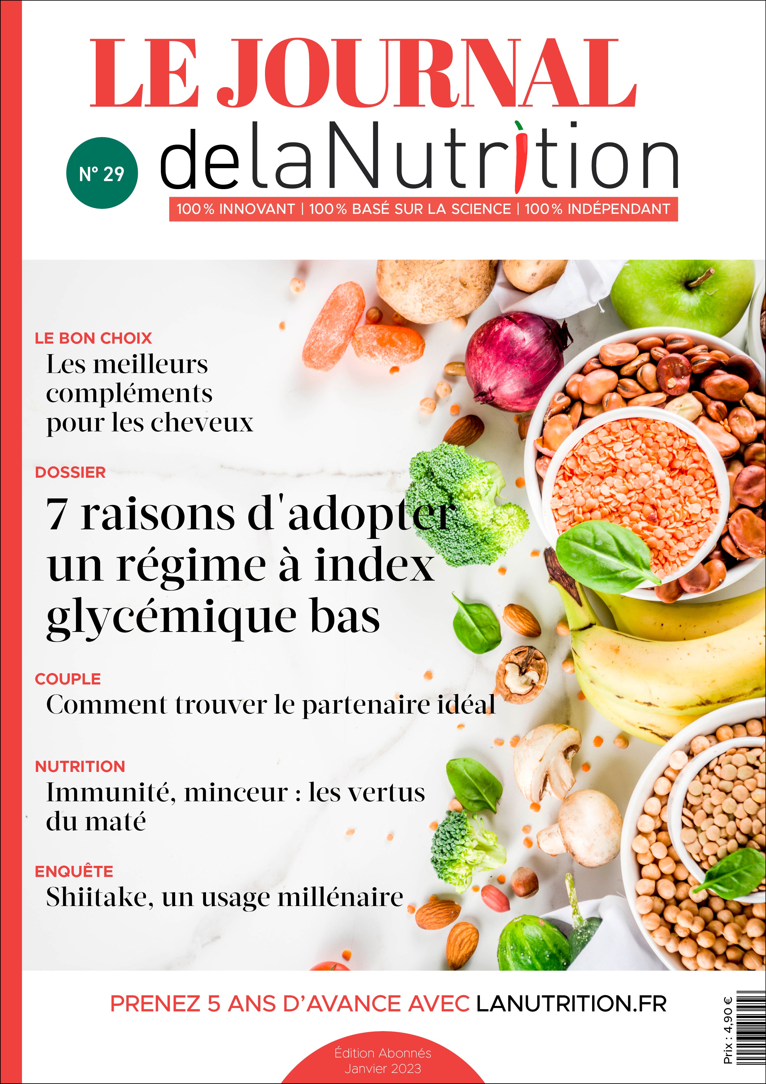 Le Journal de LaNutrition N°29 - Janvier 2023