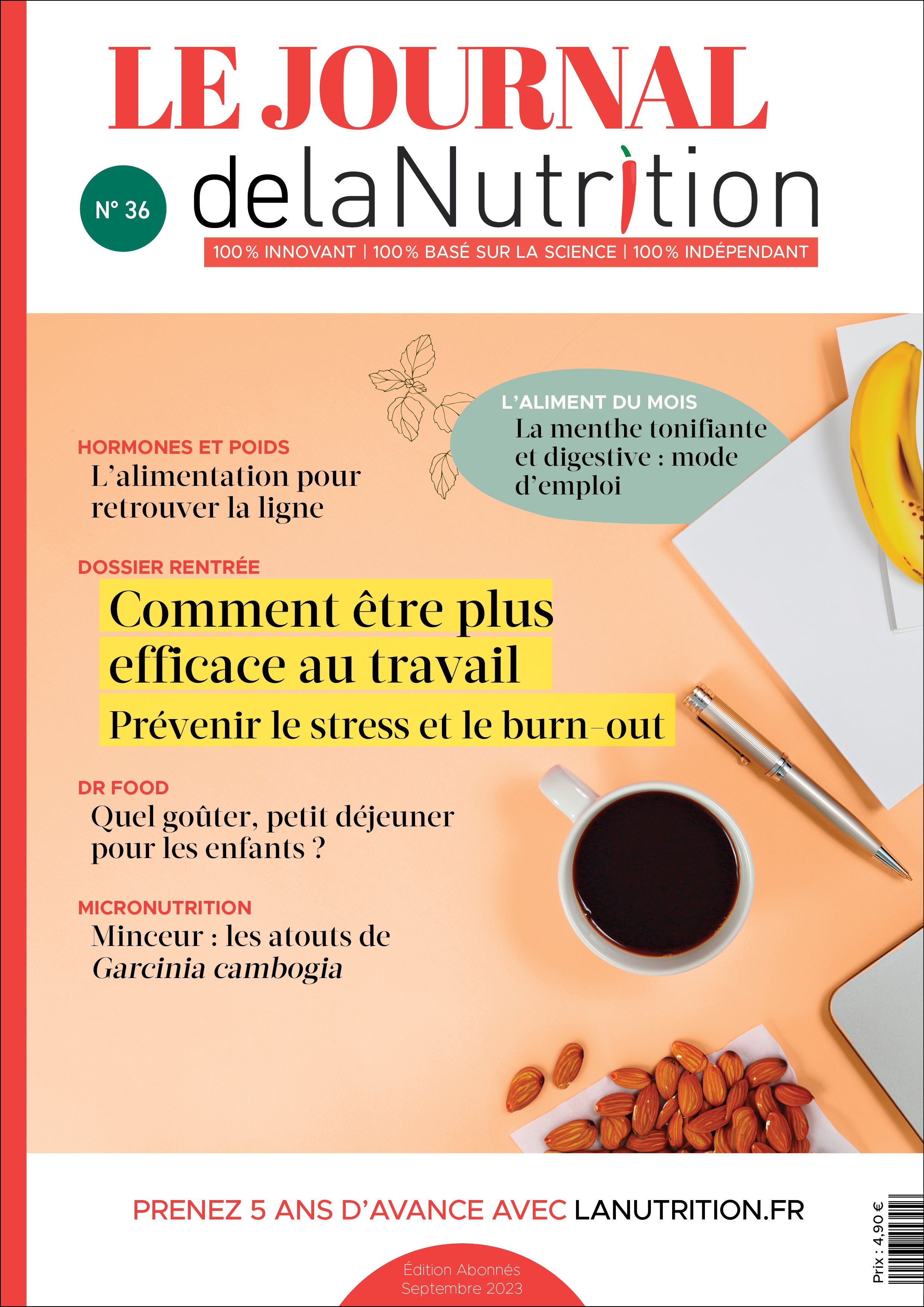 Le Journal de LaNutrition N°36 - Septembre 2023