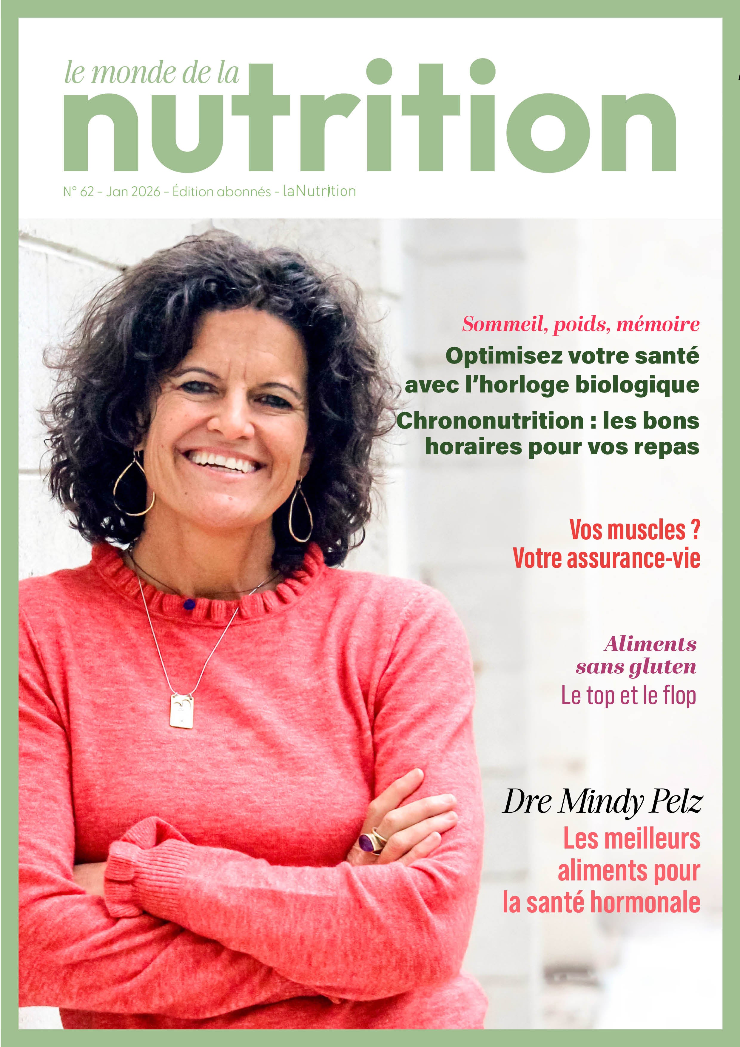 Le Monde de la Nutrition N°62 - Janvier 2026