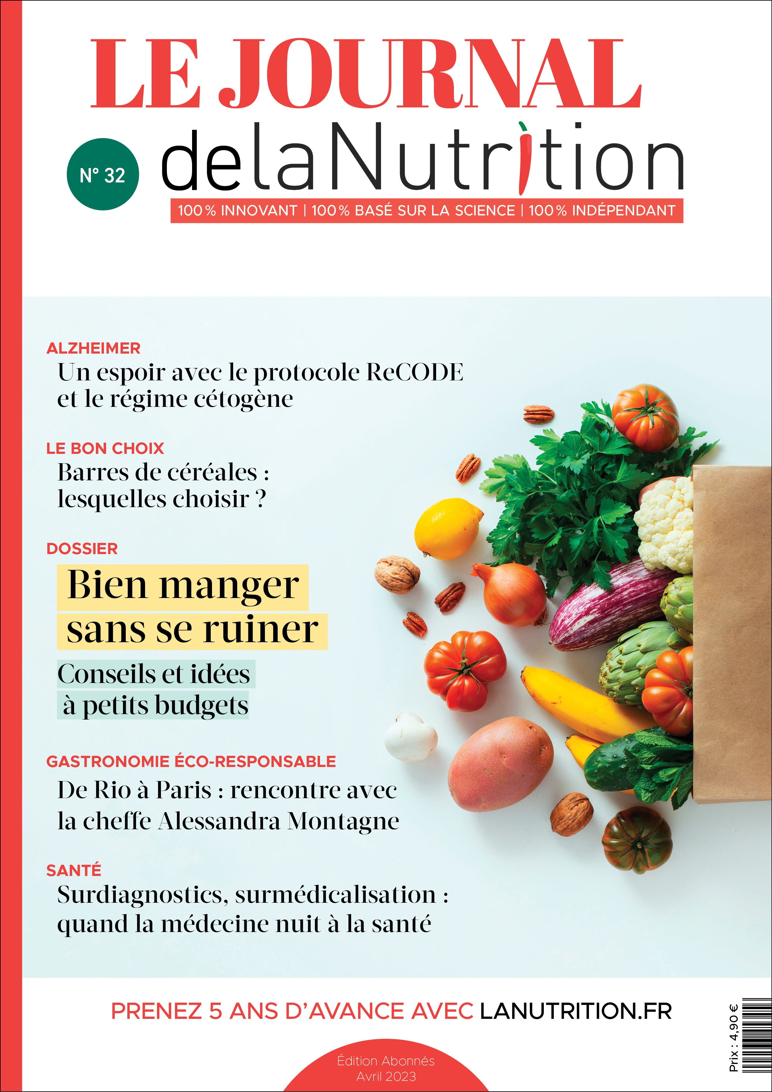 Le Journal de LaNutrition N°32 - Avril 2023