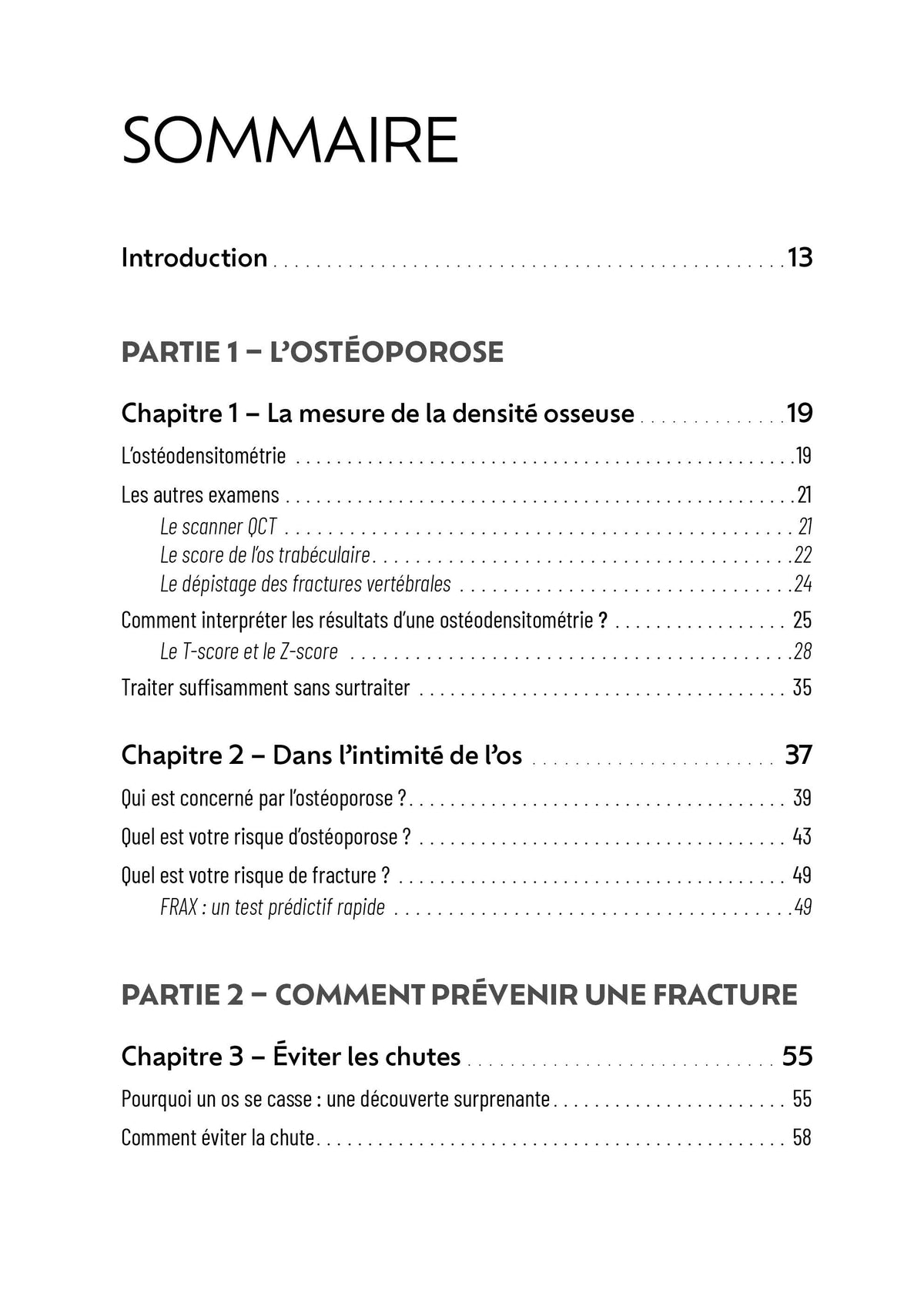 Le secret des os solides