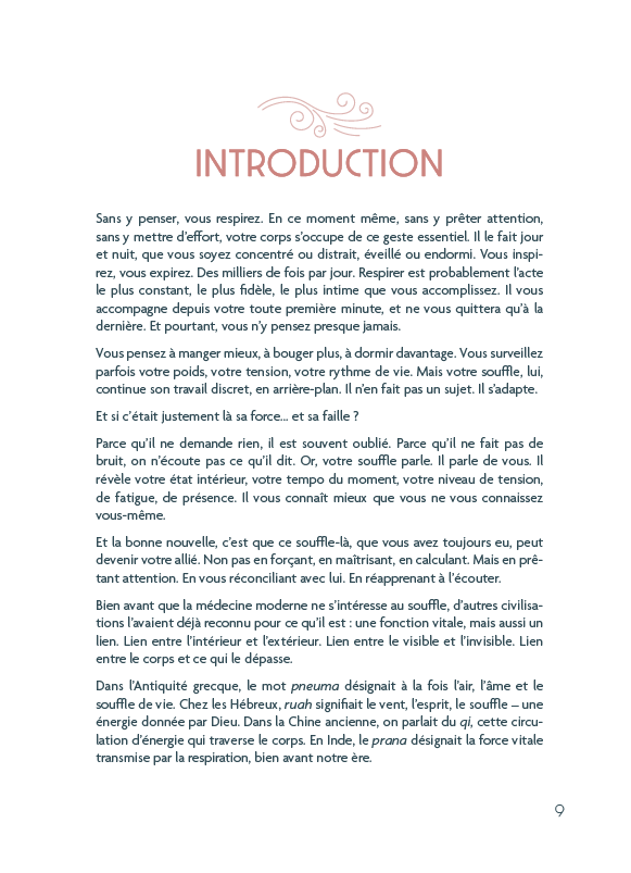 Le grand livre des souffles