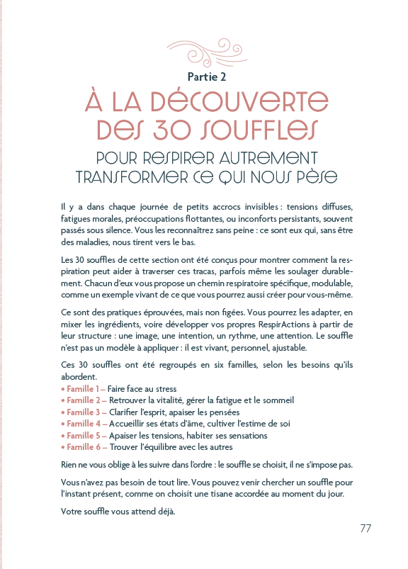 Le grand livre des souffles