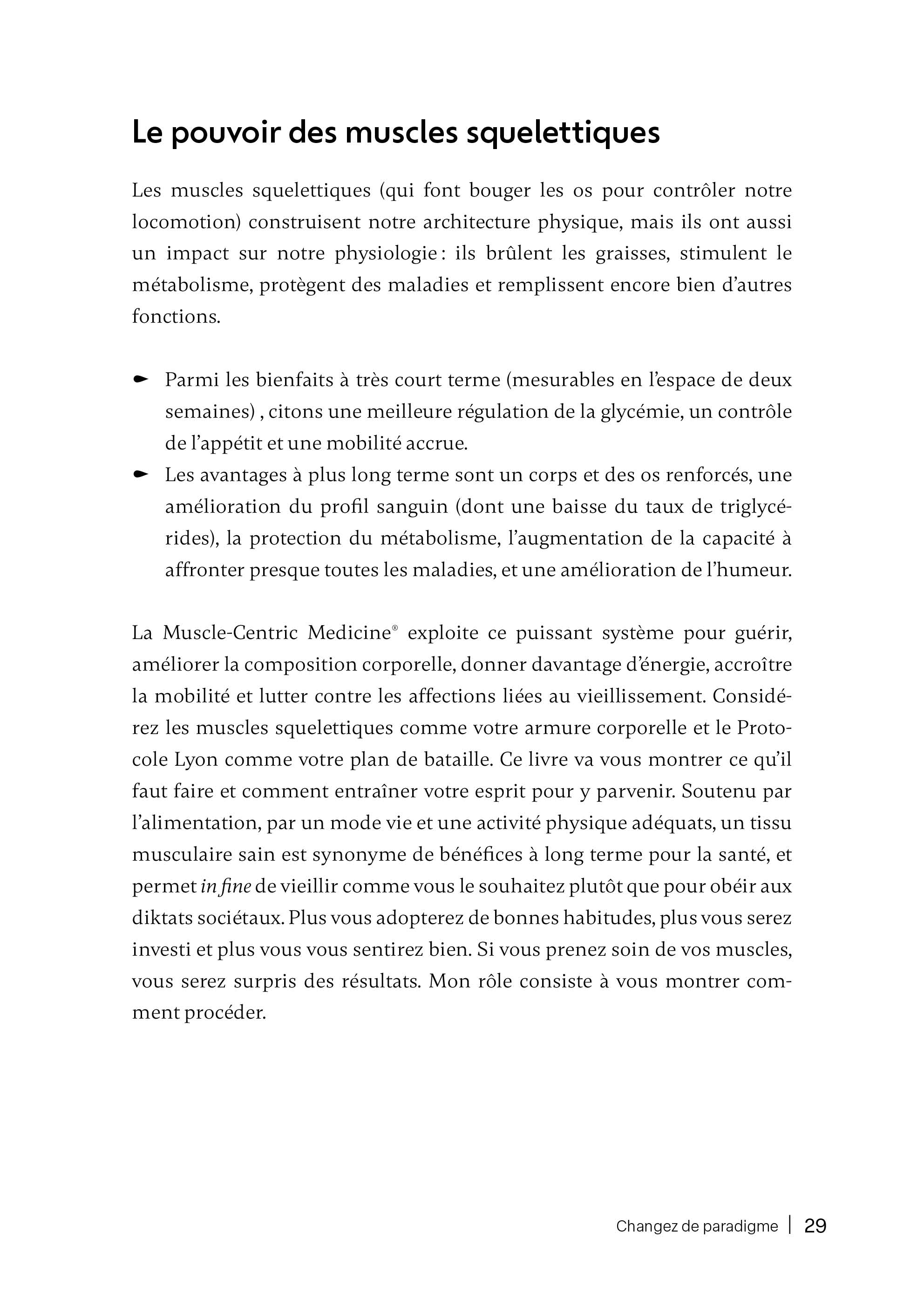 Les muscles - Votre plus grande force vitale