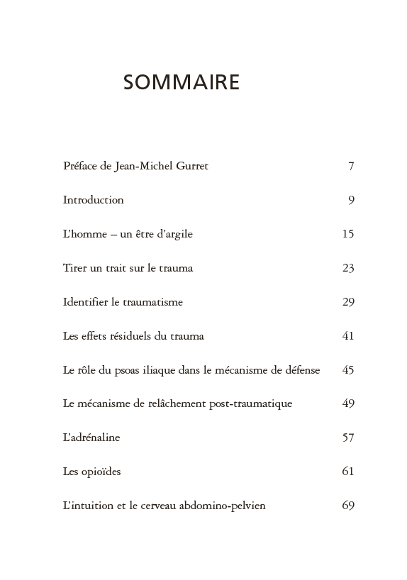 La méthode T.R.E (Nouvelle édition)