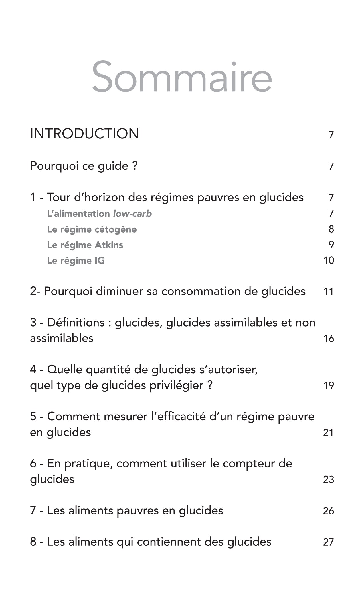 Le compteur de glucides