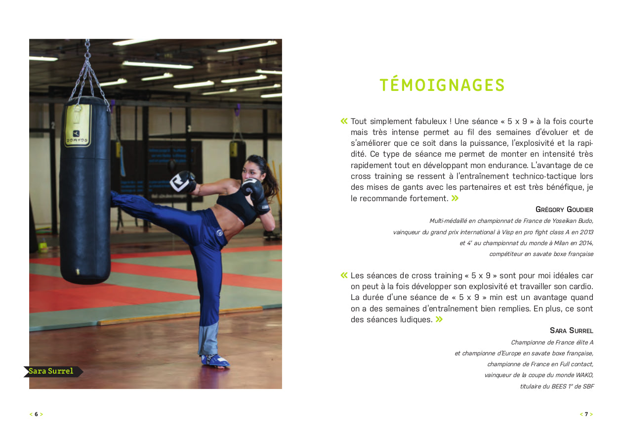 Cross training pour les sports de combat