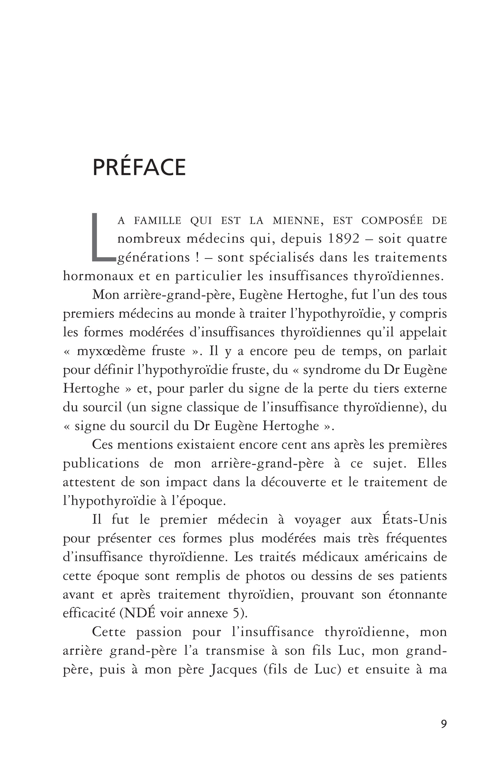 En finir avec l'hypothyroidie