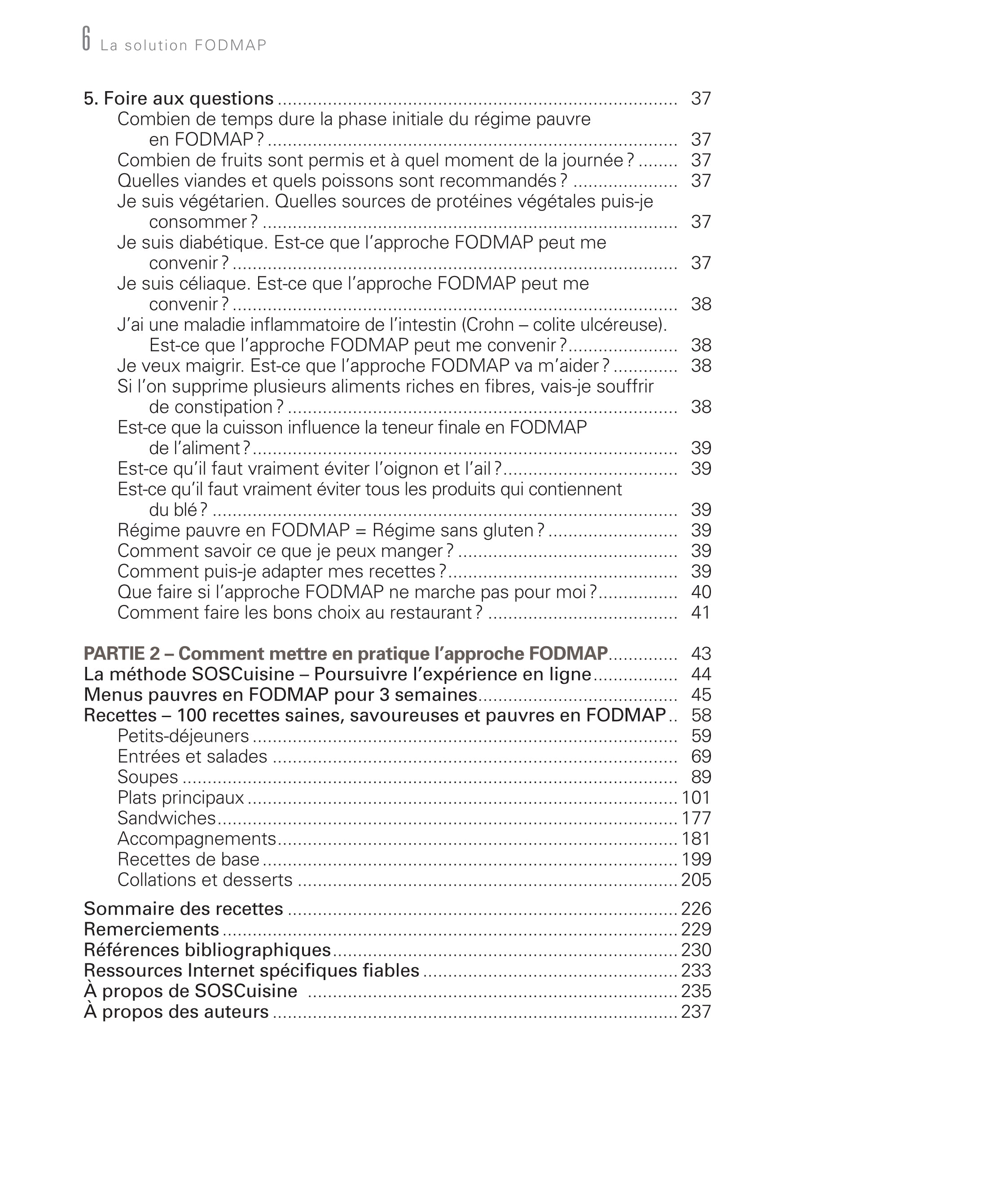 La solution fodmap