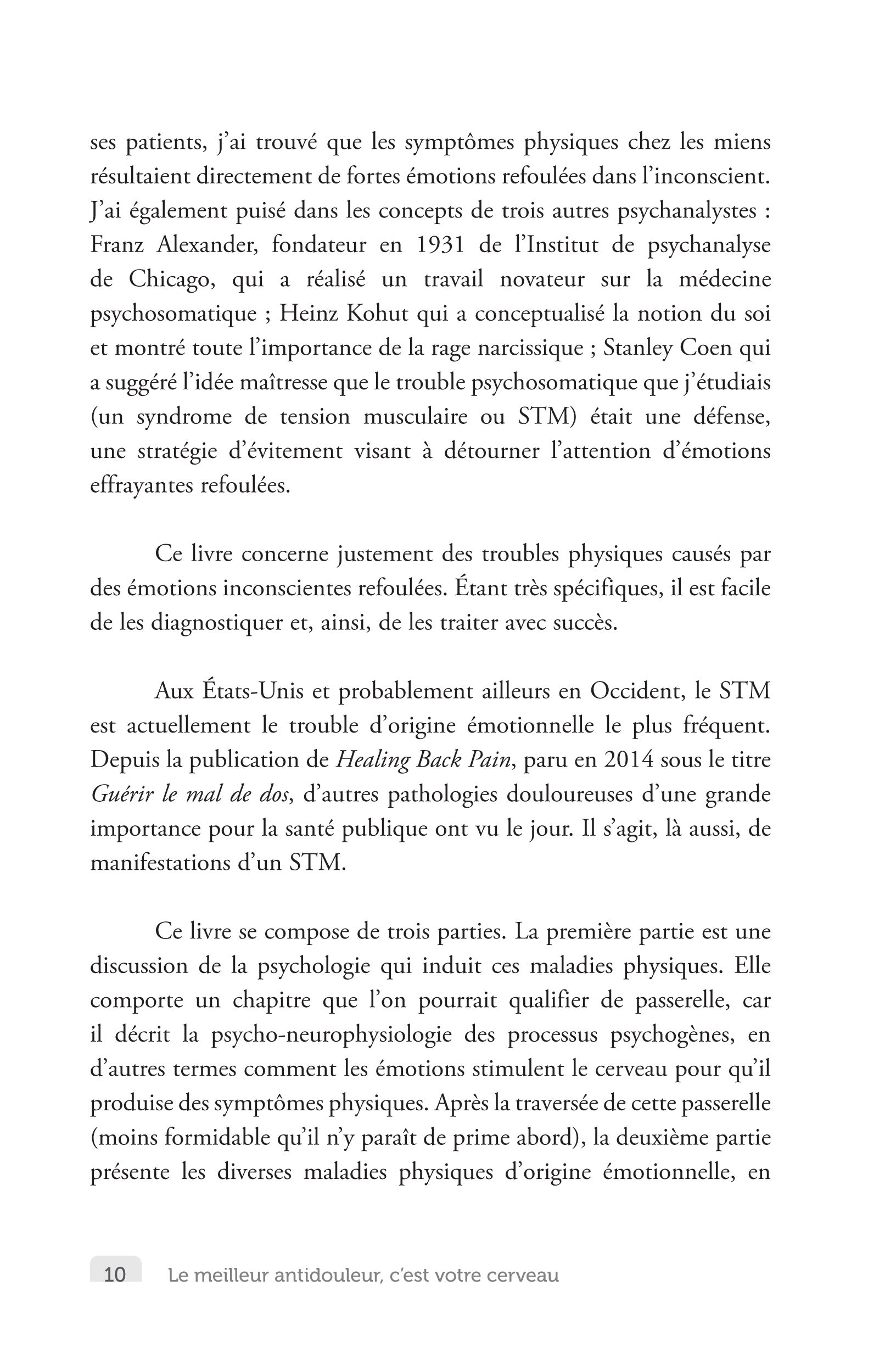 Le meilleur antidouleur c'est votre cerveau