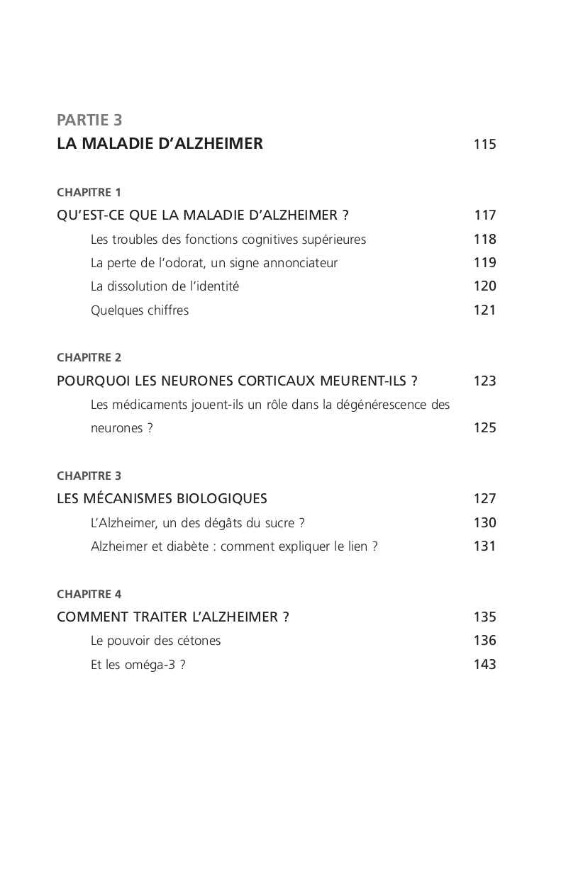 Le régime cetogene pour votre cerveau