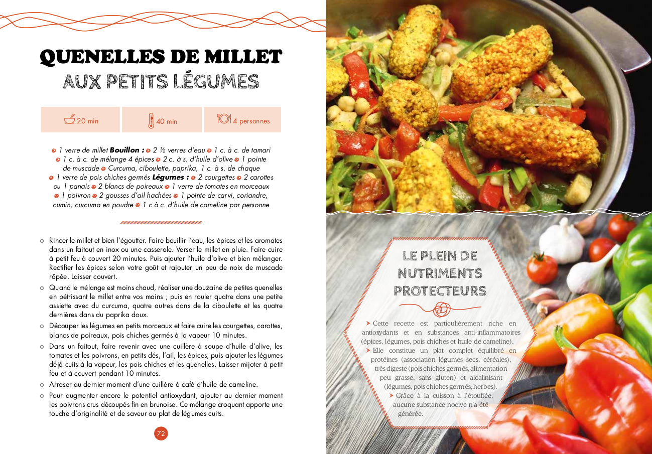 Petits plats savoureux contre le reflux